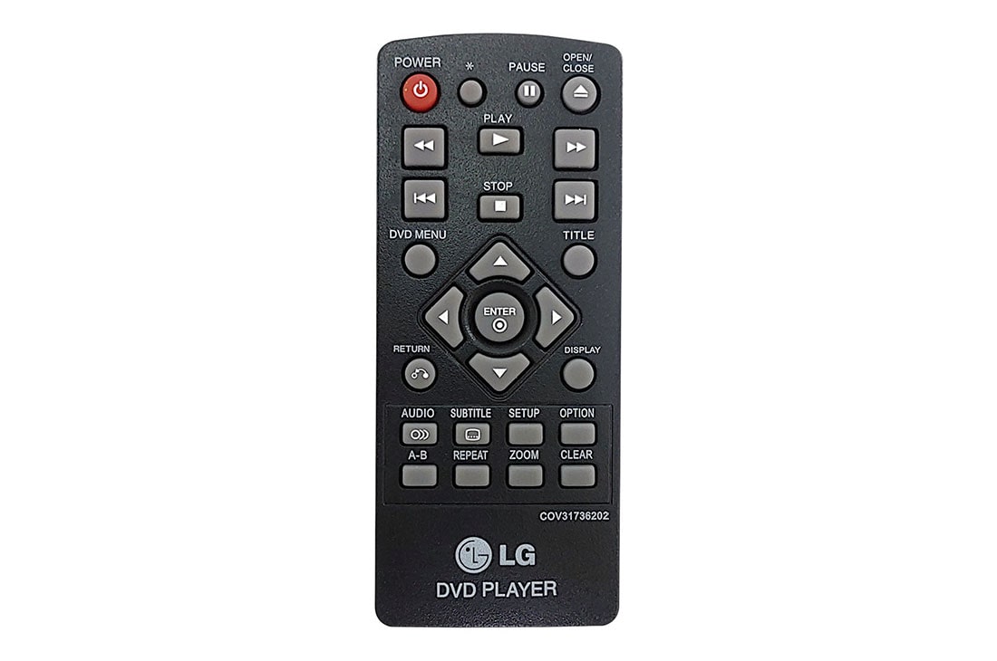LG Controle Remoto DVD LG DP132 - COV31736202, COV31736202