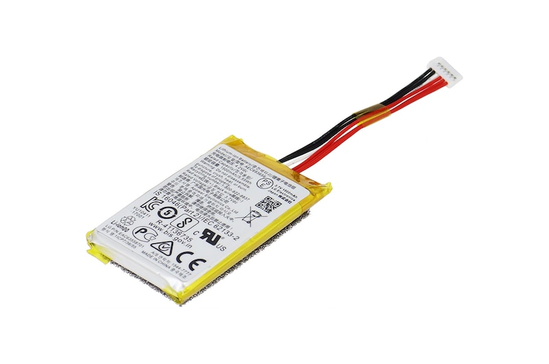 LG Bateria recarregável de íon-lítio 3.7V 1.5AH  Caixa de Som Bluetooth LG PJ3, PJ9, PL2 - EAC63558701, EAC63558701