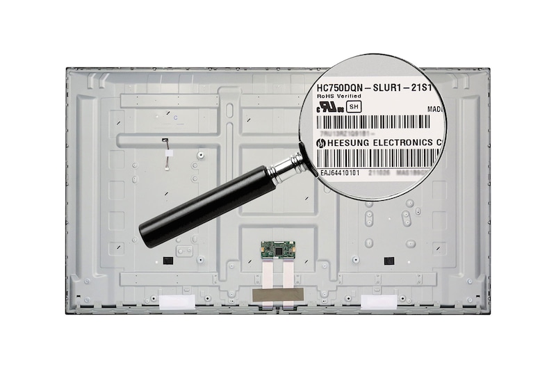 LG Tela de cristal líquido (Módulo) TV LG 75UK6520PSA - EAJ64410101, EAJ64410101