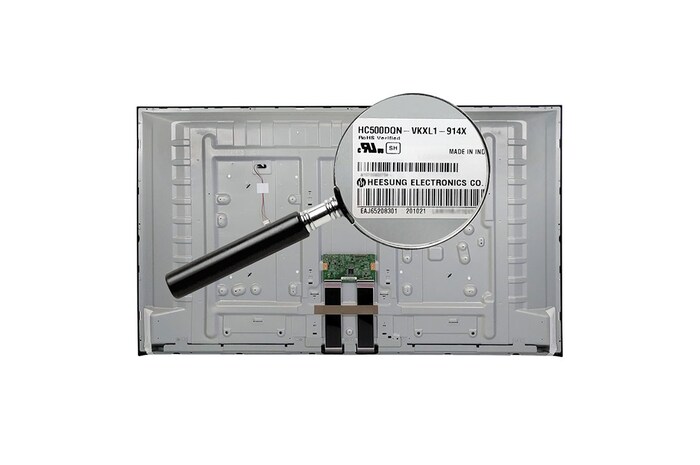 LG Tela de cristal líquido (Módulo) TV LG 50UN7310PSC, 50UL3G-B, 50UN7310PSC - EAJ65208301, EAJ65208301
