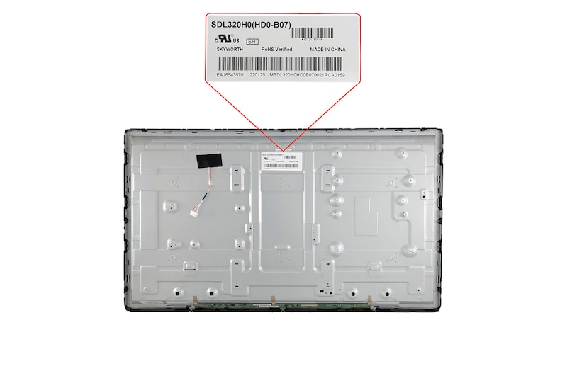 LG Tela de cristal líquido (Módulo) TV LG 32LM625BPSB, 32LQ621CBSB, 32LT330HBSB - EAJ65435701, EAJ65435701