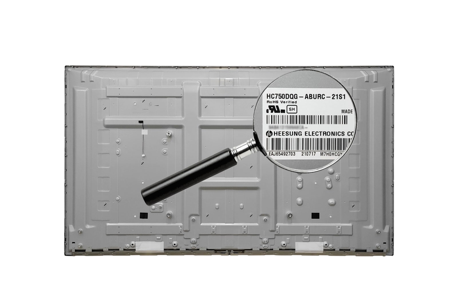 LG Painel de cristal líquido (módulo) TV LG 75UN8000PSB - EAJ65492703, EAJ65492703