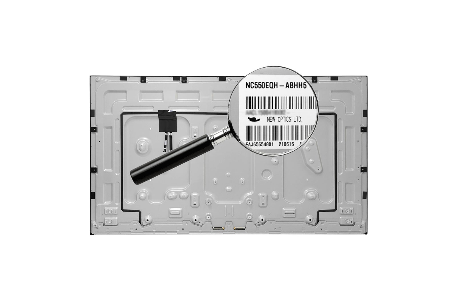 LG Tela de cristal líquido (Módulo) TV LG 55SM8600PSA, 55NANO86SNA - EAJ65654801, EAJ65654801