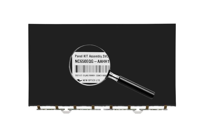 LG Tela de cristal líquido (BA) TV LG 65SM8100PSA, 65NANO81SNA - EAJ65706901, EAJ65706901