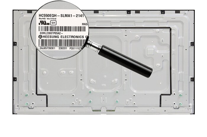 LG Tela de cristal líquido (Módulo) TV LG 55NANO85SPA - EAJ65739301, EAJ65739301