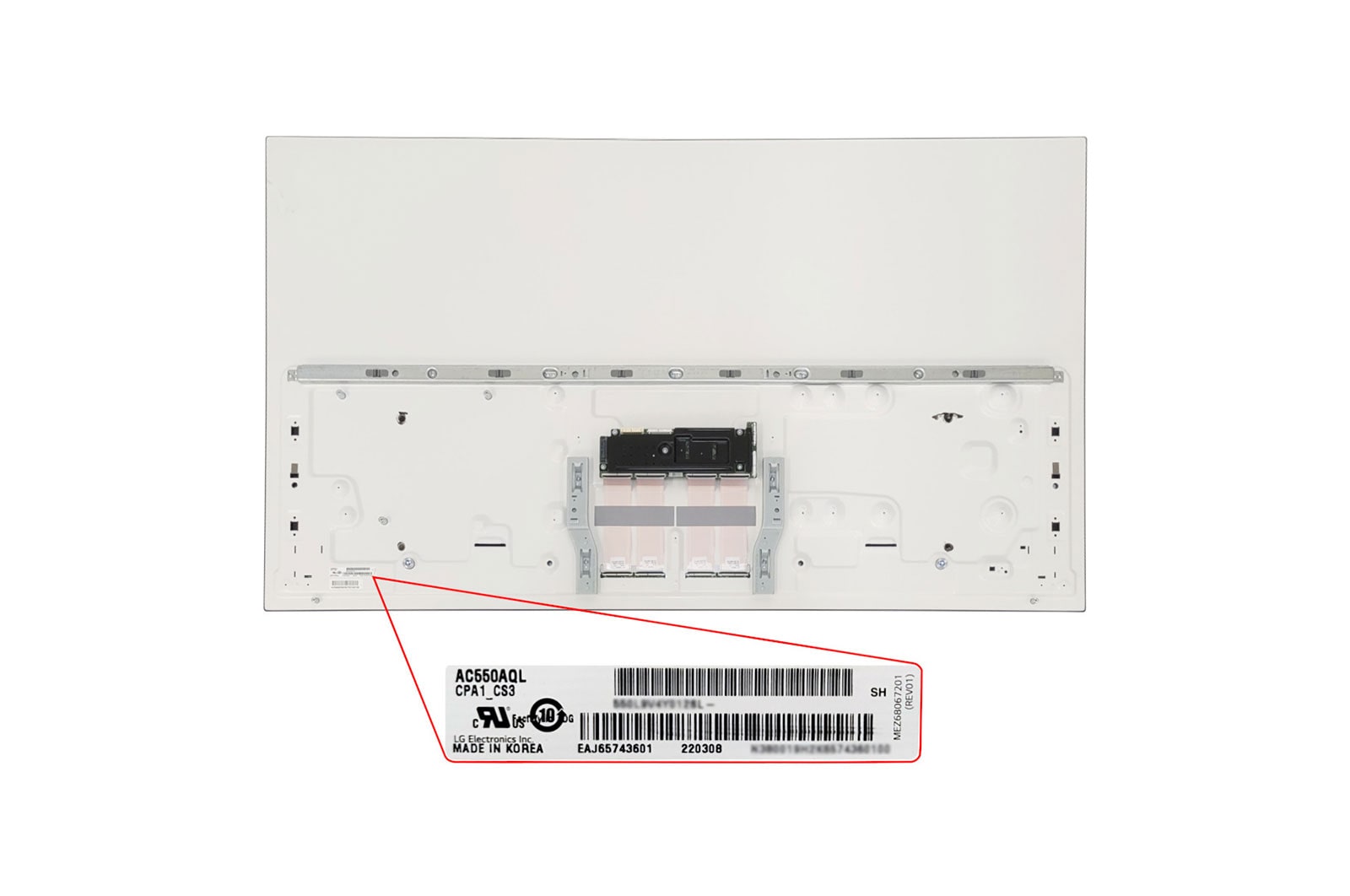 LG Tela de cristal líquido (BA) TV LG OLED55C1PSA - EAJ65743601, EAJ65743601