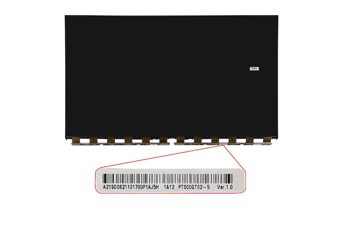 LG Tela de cristal líquido (BA) TV LG 50NANO75SPA, 50NANO75SQA - EAJ65753801, EAJ65753801