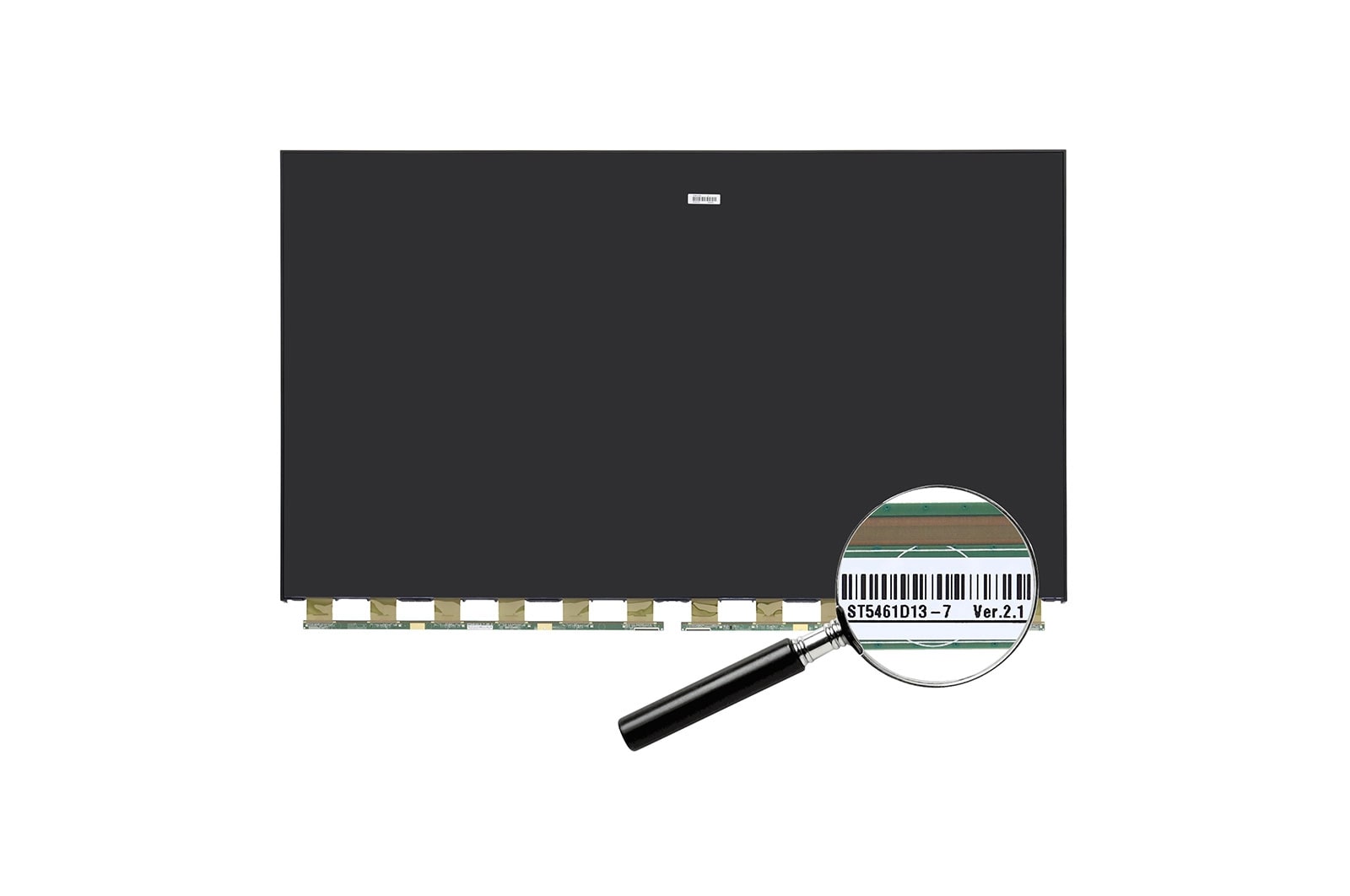 LG Tela de cristal líquido (BA) TV LG 55NANO75SPA, 55NANO75SQA, 55NANO77SRA - EAJ65756907, EAJ65756907