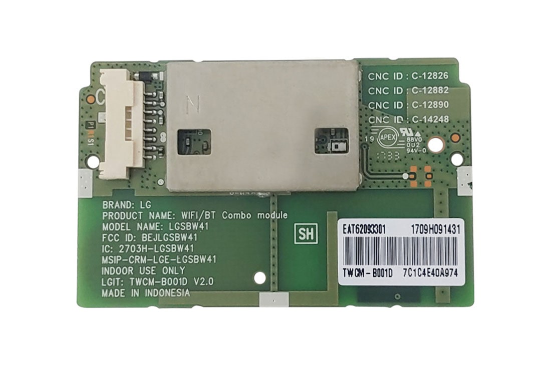 LG Módulo Wi Fi Bluetooth LG 50PB690B - EAT62093301, EAT62093301