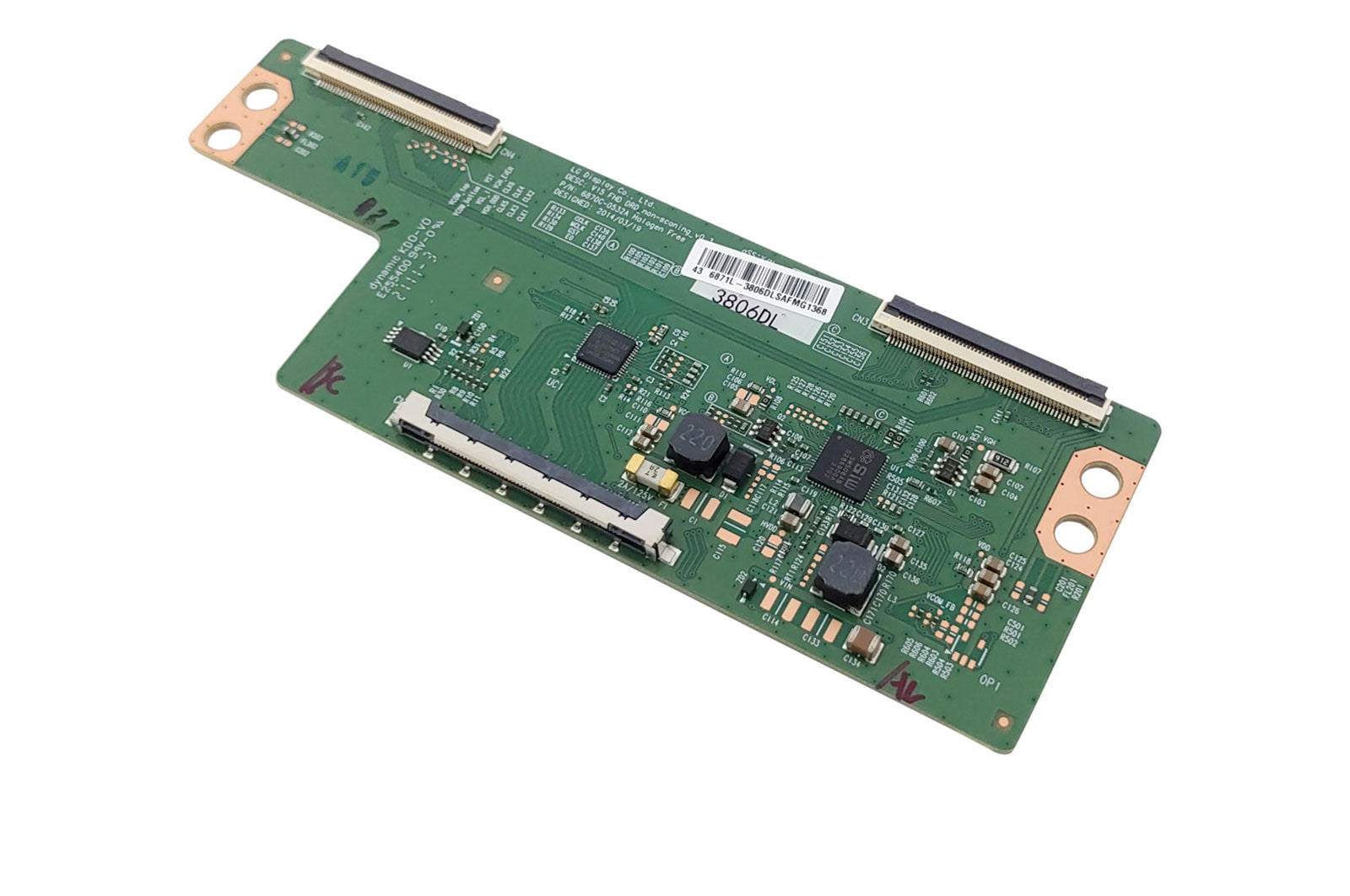 LG Placa time control TV LG 43LH5700, 43LM6370PSB, 43LU660H - EAT63053701, EAT63053701