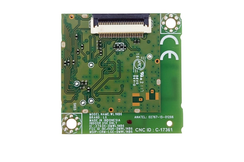 LG Placa Wi-Fi Home Theater LG LAS855M, LHB655NW, LHB755W - EAT63117401, EAT63117401