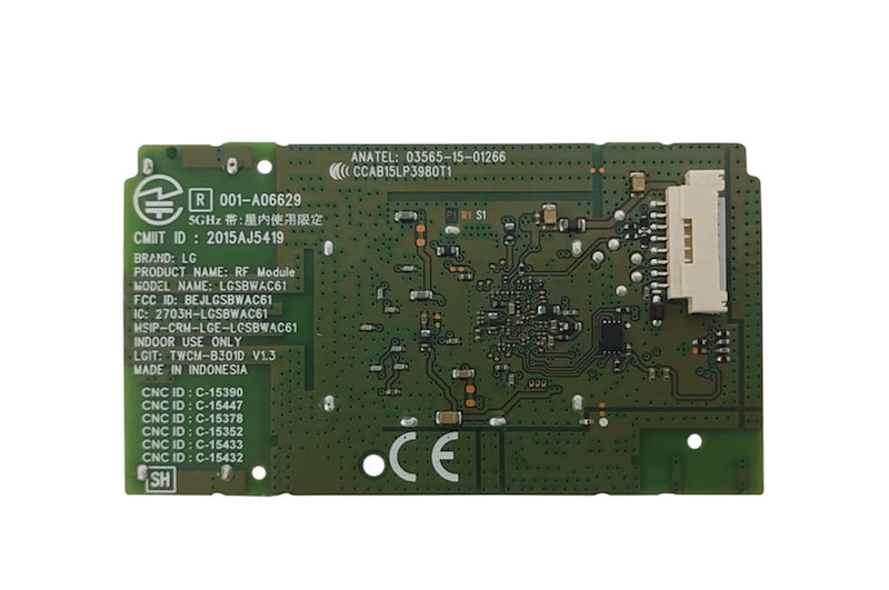 LG Placa Wi Fi TV LG 65UH6500, 49UH6500, 55UH7700 - EAT63153401, EAT63153401
