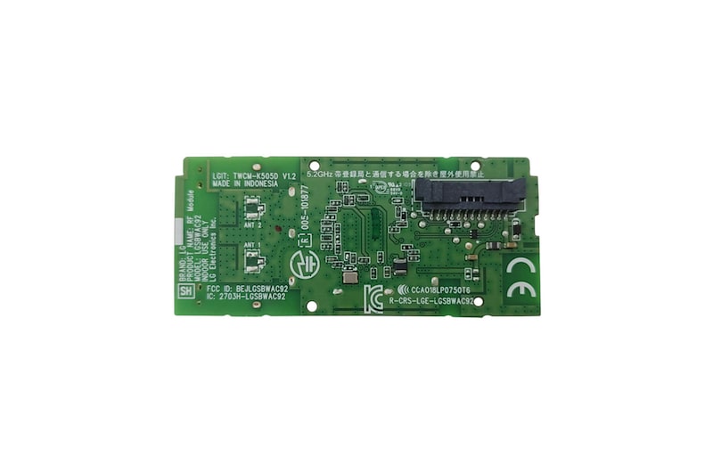 LG Placa (Wi-Fi e Bluetooth) TV LG 32LM620BPSA, 49UT661H0GA, 50UM7360PSA - EAT64454802, EAT64454802