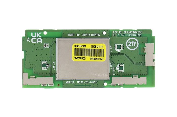 LG Placa Wi-Fi LGSBWAC95 TV LG 82UP8050PSB, 65NANO85SPA, OLED55C1PSA - EAT65167004, EAT65167004