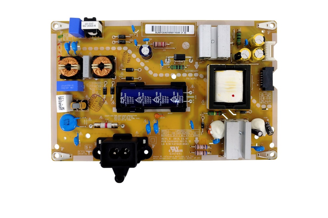 LG Placa da fonte TV LG 43LH5600-SG, 43LH5700-SF, 43LH5700-SF - EAY64310501, EAY64310501