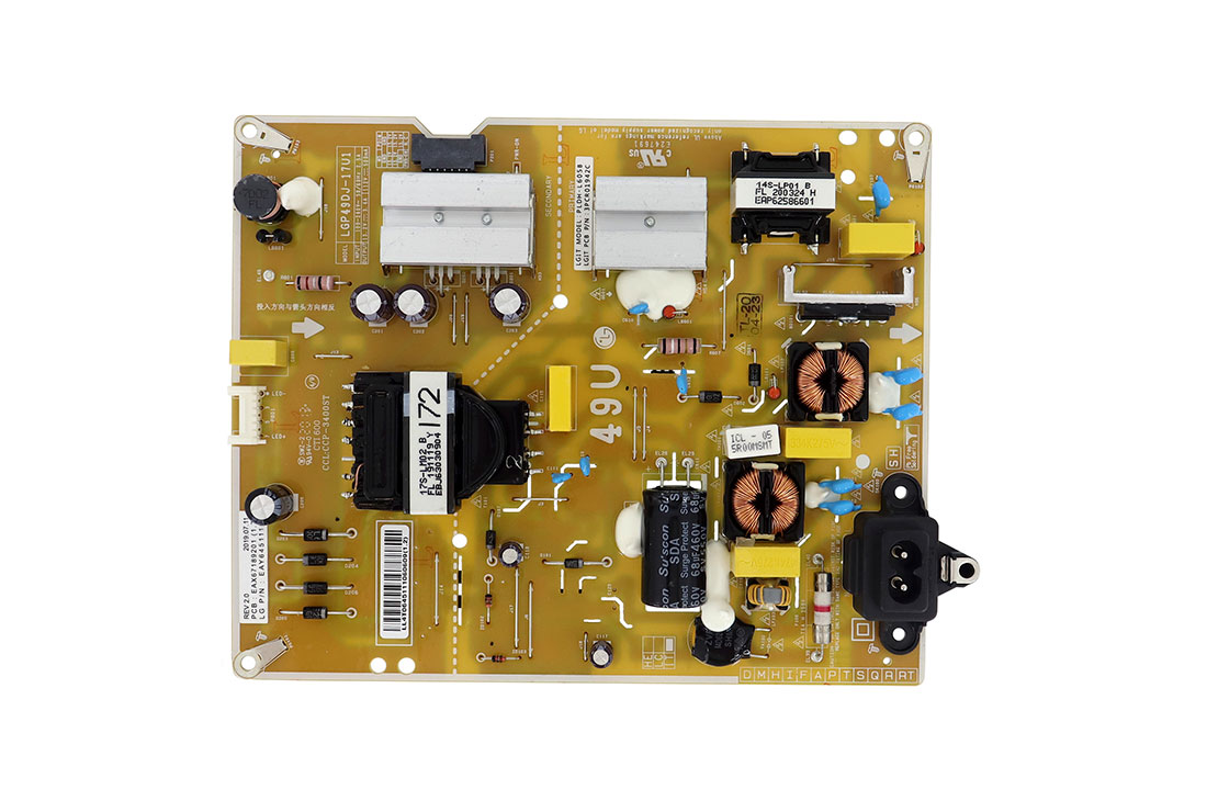 LG Placa da fonte TV LG 49UJ6300 - EAY64511106, EAY64511106