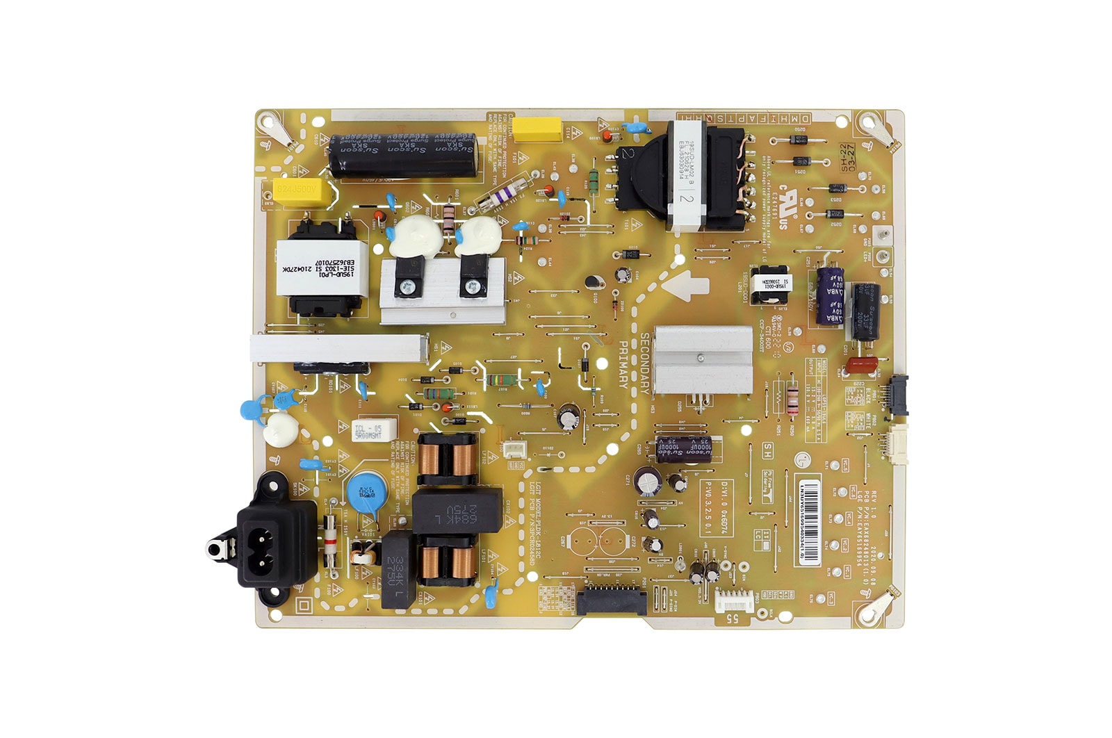 LG Placa da fonte TV LG 55SM8100PSA, 55NANO86SNA - EAY65169954, EAY65169954