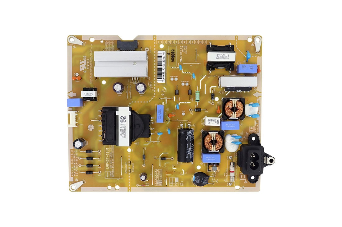 LG Placa da fonte TV LG 43UM7300PSA, 43UM7500PSB, 43UM7510PSB - EAY65170101, EAY65170101