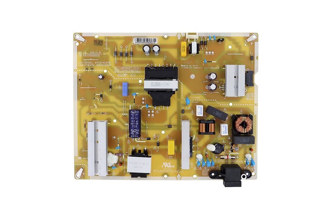 LG Placa da fonte TV LG 65UP7750PSB, 60UQ8050PSB, 65UP771C0SB - EAY65895632, EAY65895632