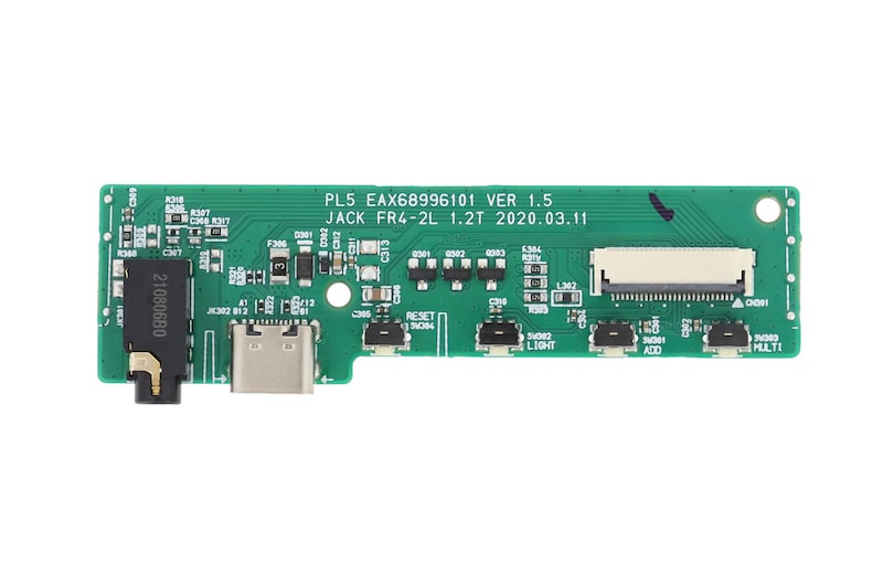 Vista frontal de Placa principal Caixa de Som Bluetooth LG PL5 - EBR31133304 EBR31133304