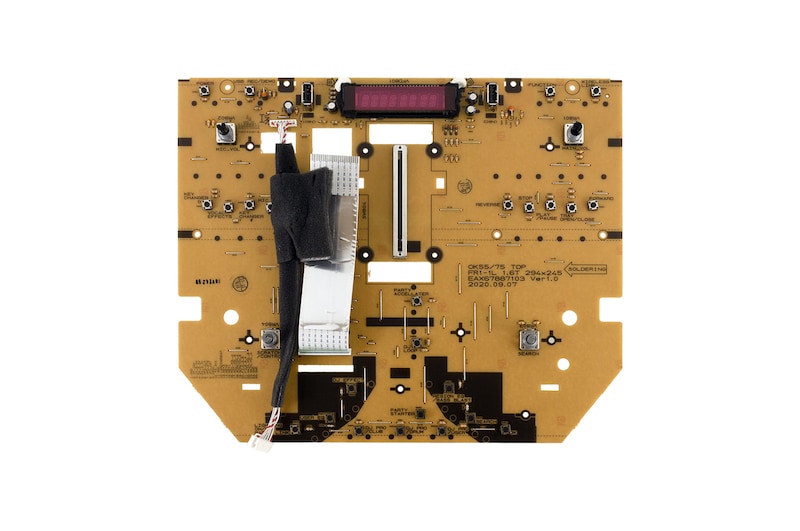 Vista frontal de Placa Frontal Mini System LG OK75 - EBR85350501 EBR85350501