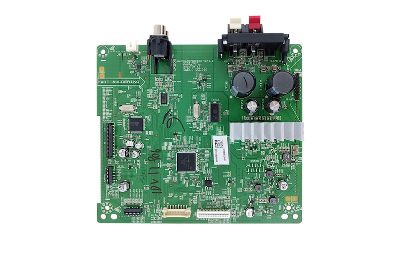 Vista frontal de Placa principal Mini System LG CK43 - EBR85800609 EBR85800609