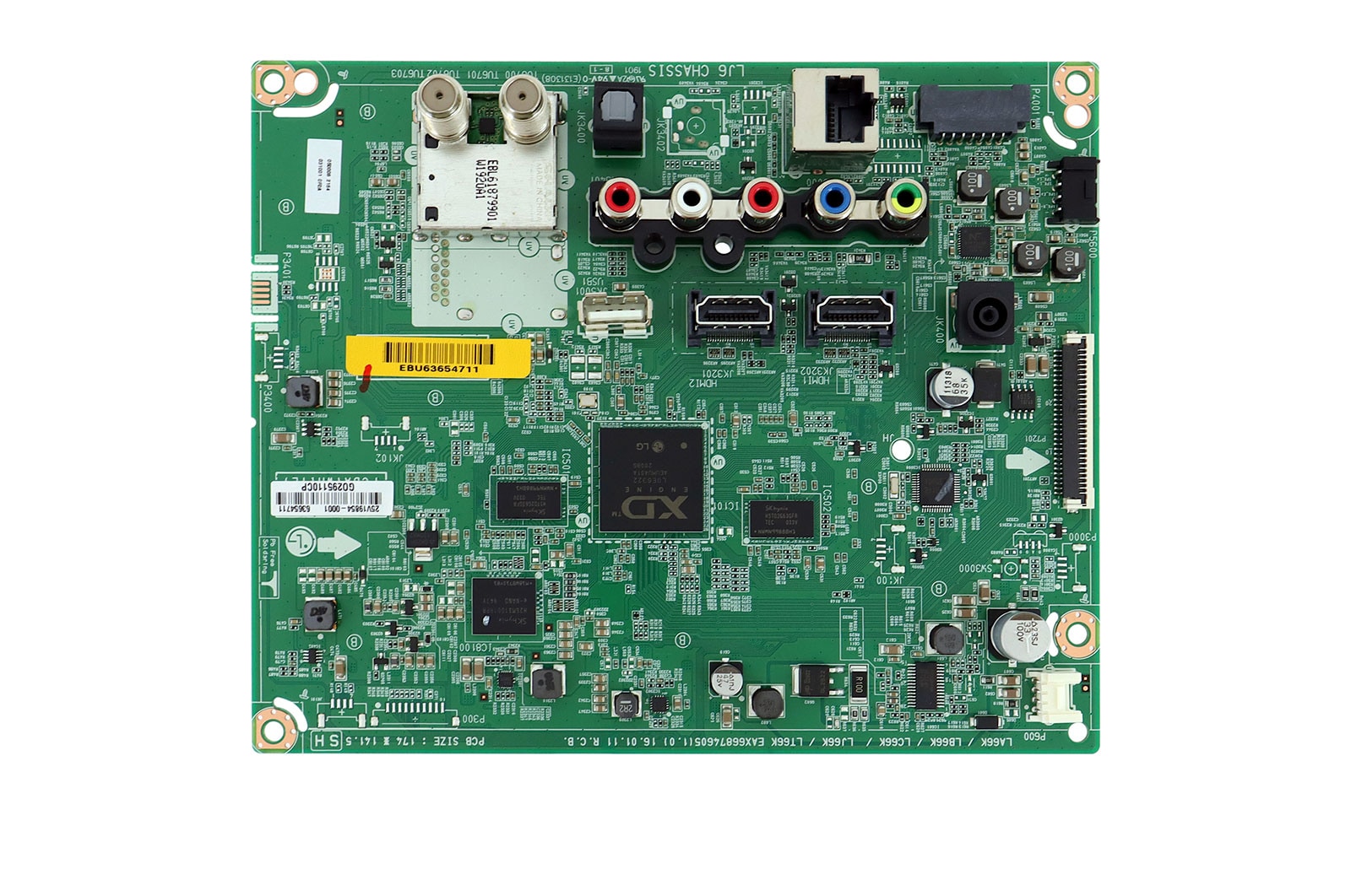 LG Placa principal TV LG 32LH570B - EBU63654711, EBU63654711