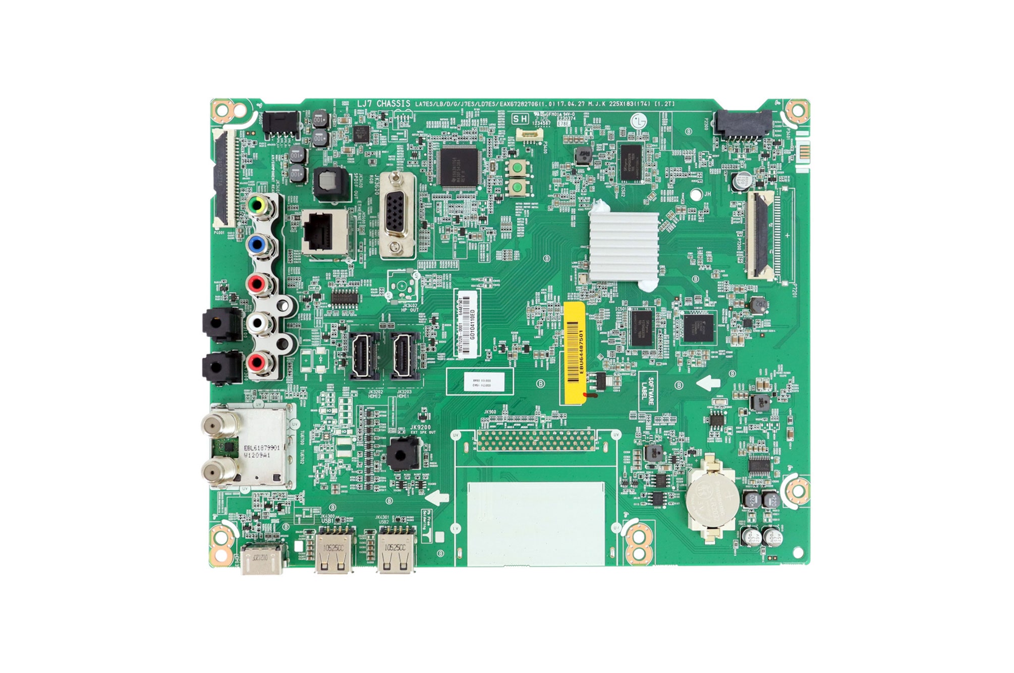 Placa Principal TV LG 55LV640S - EBU64487501 | LG Brasil