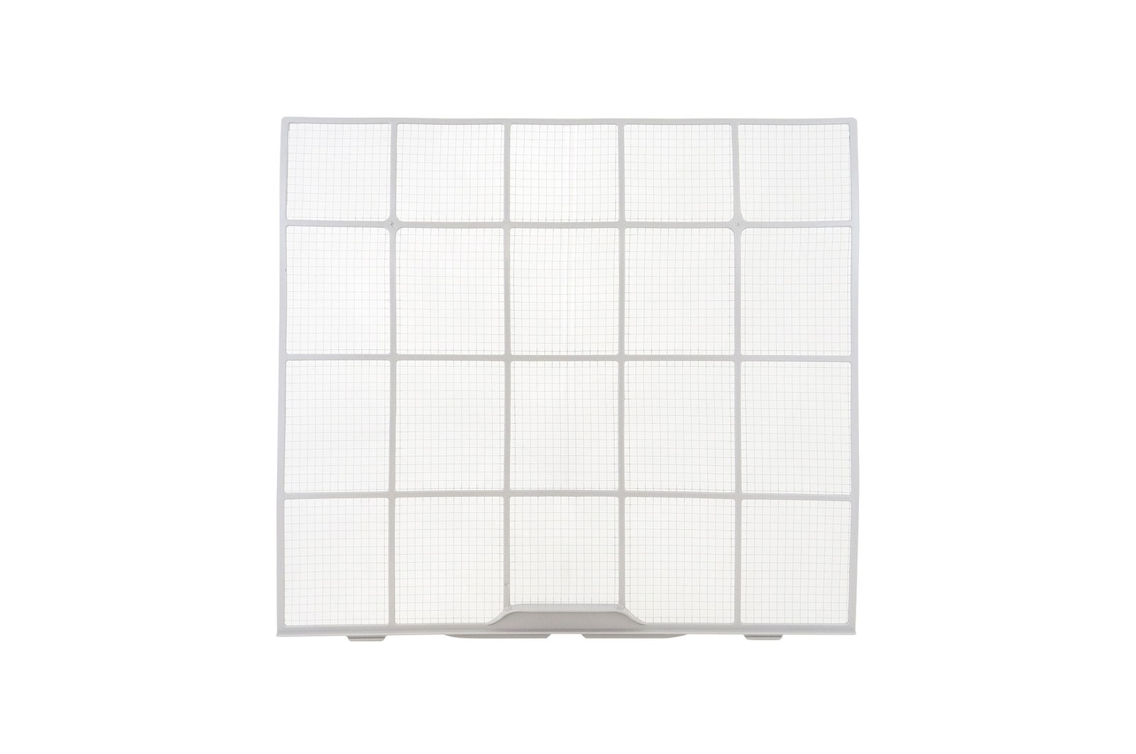 Vista frontal de Filtro da entrada de ar Ar Condicionado LG MDJ63604401 MDJ63604401