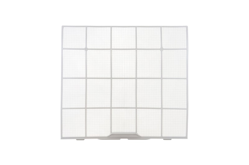 Vista frontal de Filtro da entrada de ar Ar Condicionado LG MDJ63604401 MDJ63604401