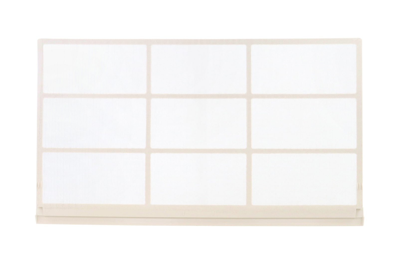 LG Filtro de entrada de ar para unidade evaporadora do Ar Condicionado LG AVNQ36GM1A0, ARNU18GV1A4, ARNU24GV1A4 - MDJ64504901, MDJ64504901
