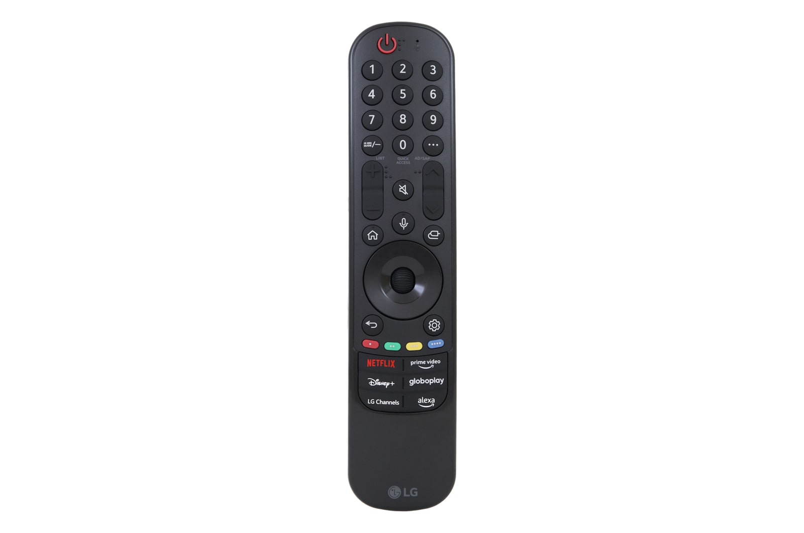 Vista frontal de Controle Smart Magic MR24GA TV LG - MR24GN MR24GN