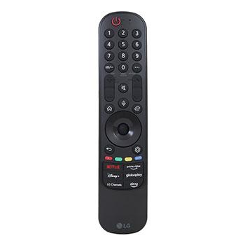 Vista frontal de Controle Smart Magic MR24GA TV LG - MR24GN MR24GN