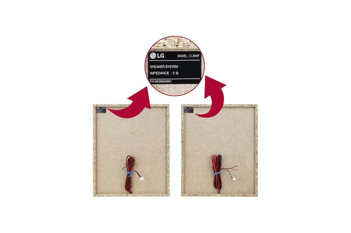 LG Par de Alto Falante com Caixa Acústica Mini System LG CL65.ABRALLK - TCG37428101, TCG37428101