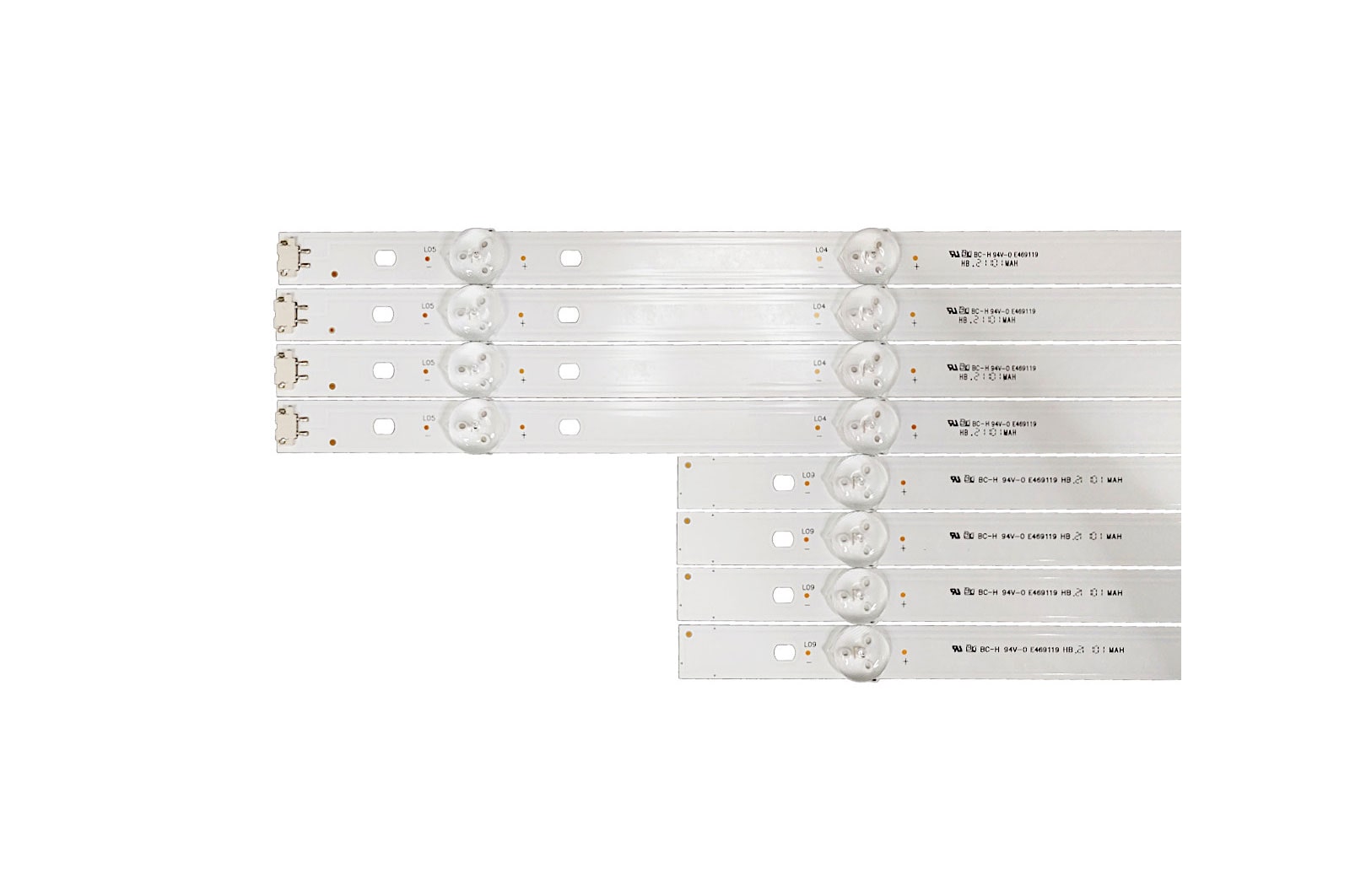 LG Kit régua de LED TV LG 49LJ5500, 49LV661H, 49LJ6400 - AGF78840305, AGF78840305