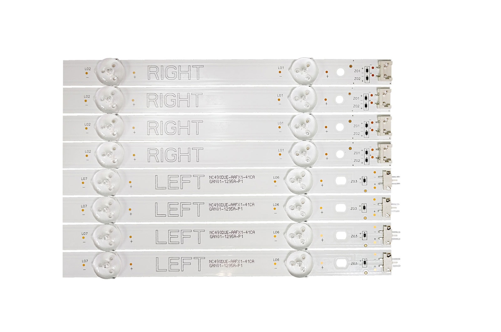 LG Kit régua de LED TV LG 49LJ5500, 49LV661H, 49LJ6400 - AGF78840305, AGF78840305