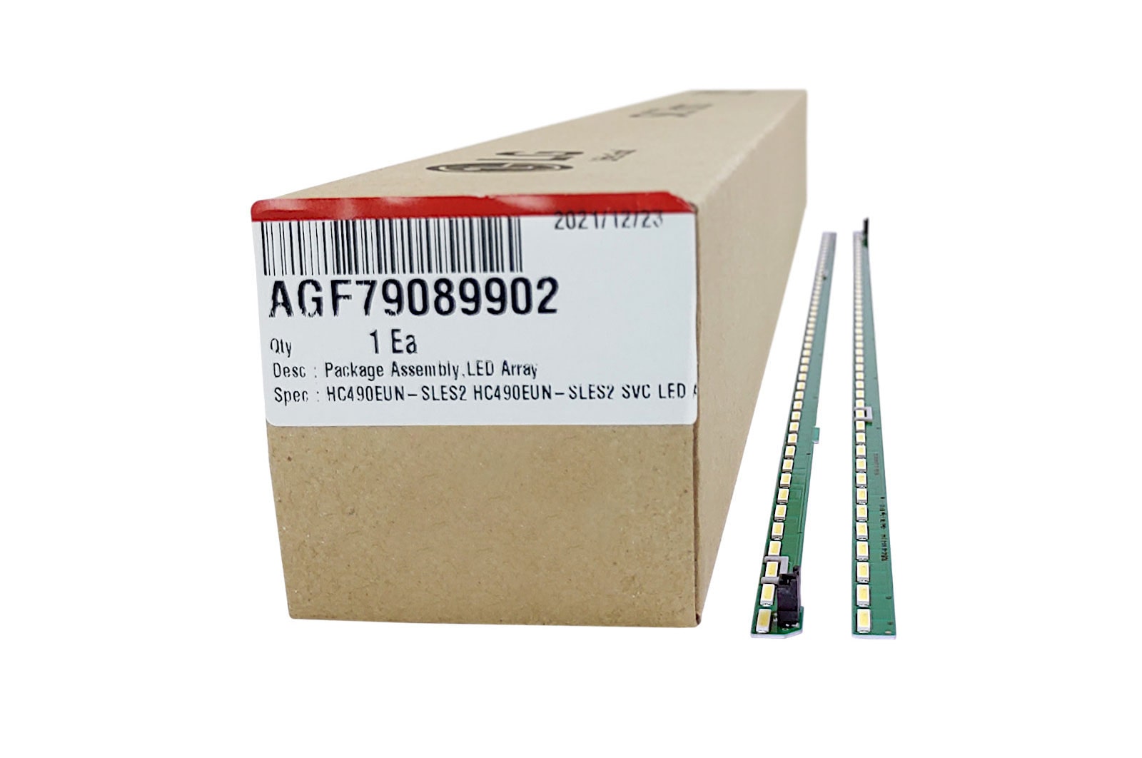 Vista frontal de Kit régua de LED TV LG 49LF5400, 49LF5410, 49LF5900 - AGF79089902 AGF79089902