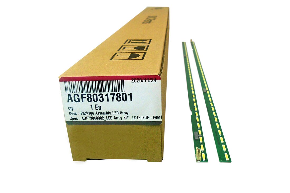 LG Kit régua de LED TV LG  43LF5700, 43LF6350, 43LX341C - AGF80317801, AGF80317801