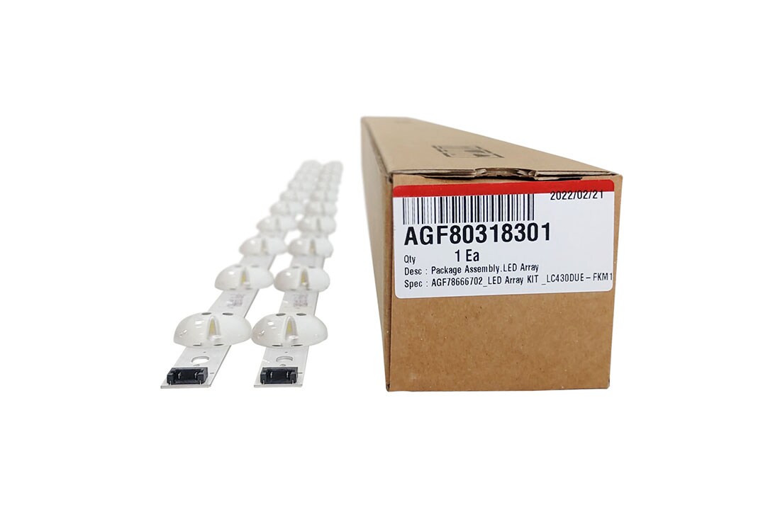 LG Kit régua de LED TV LG 43UJ6525, 43UJ6565, 43LV640S - AGF80318301, AGF80318301