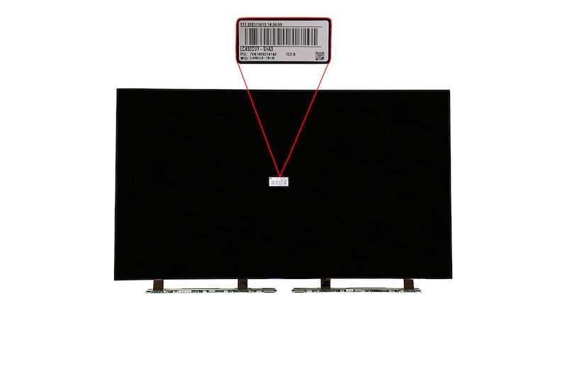LG Tela de cristal líquido (BA) TV LG 43LJ5500, 43LM6300PSB, 43LK5910PLC - EAJ63708501, EAJ63708501