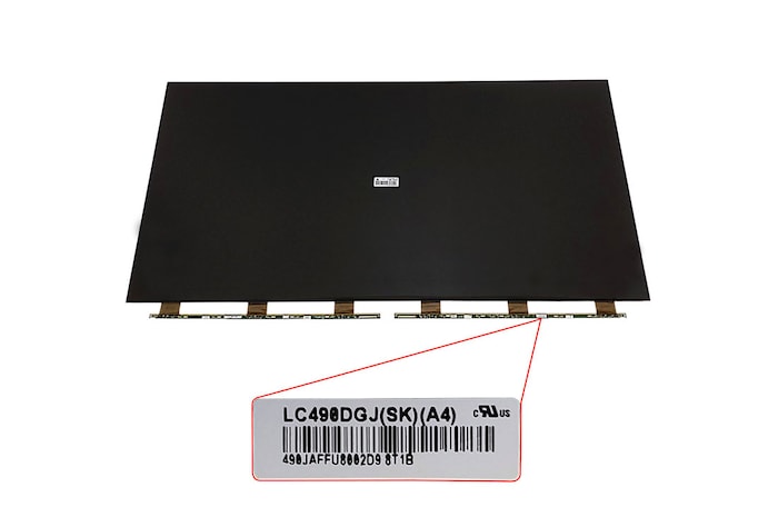 LG Tela de cristal líquido (BA) TV LG 49UJ6300 - EAJ63933001, EAJ63933001