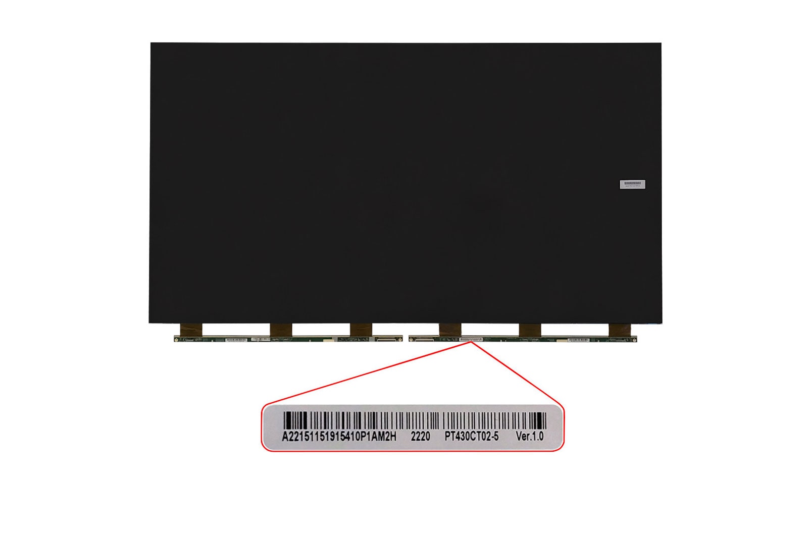 LG Tela de cristal líquido (BA) TV LG 43LM6300PSB, 43LM6370PLA, 43LM6370PVA - EAJ65664602, EAJ65664602