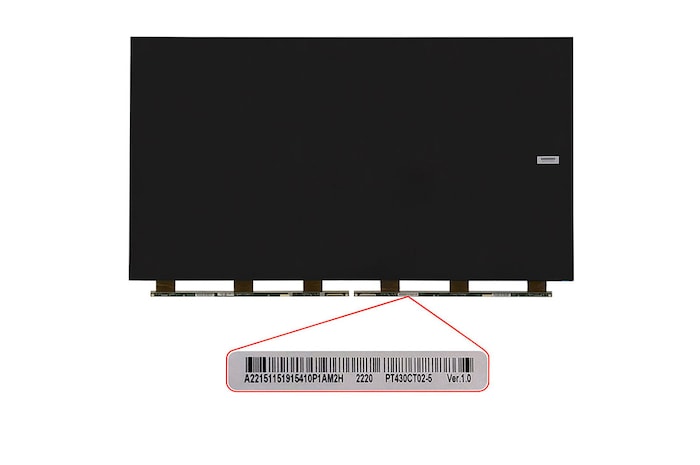 LG Painel de cristal líquido (módulo) TV LG 60UM7270PSA, 60UM7100PLB, 60UN7310PSA - EAJ65667101, EAJ65667101