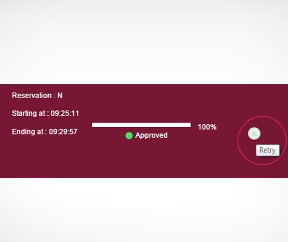 Screen image of SuperSign W distribution tab improvements