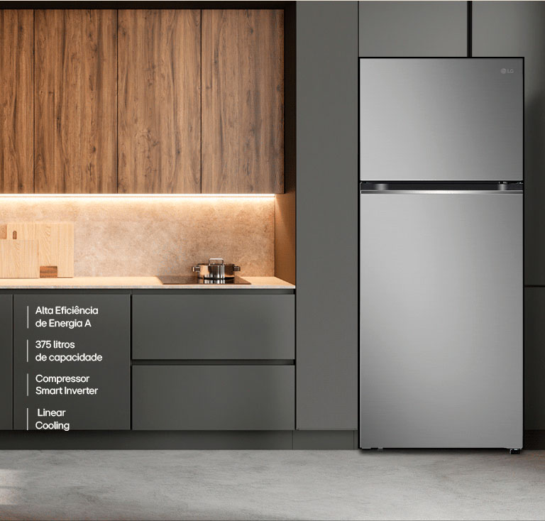 Nova Geladeira Duplex LG 