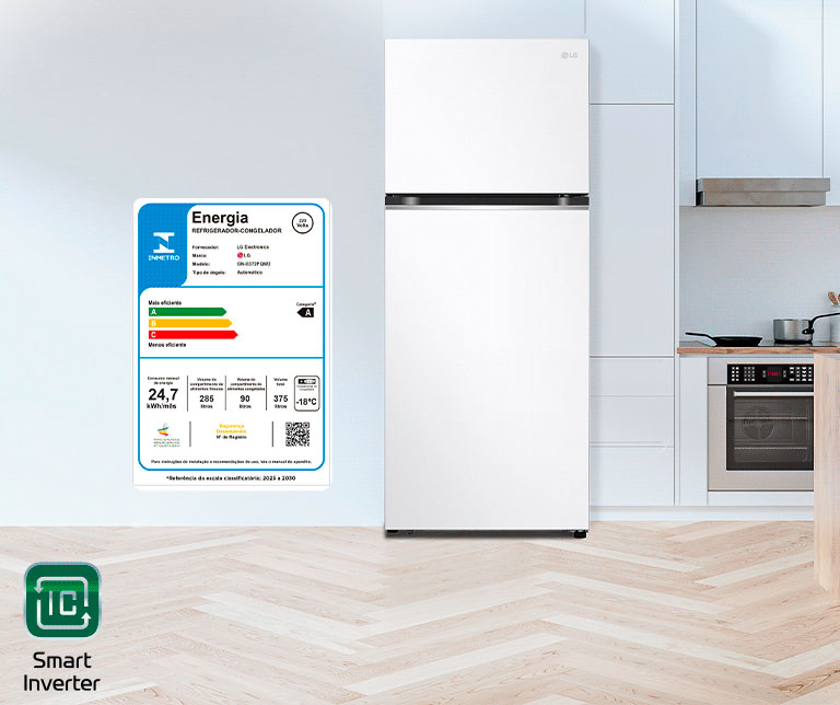 Nova Geladeira Duplex LG 