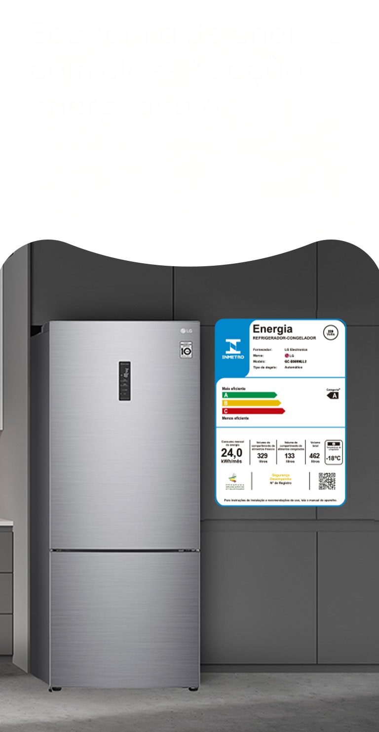 Economia de energia com classificação energética A