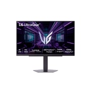 Vista frontal de Monitor LG UltraGear™ 27G810A-B, Tela IPS 4K FHD 27", 1ms (GtG), Dual-Mode (180Hz ↔ 360Hz), NVIDIA G-SYNC, AMD FreeSync, DisplayHDR™ 400, DCI-P3 95% 27G810A-B
