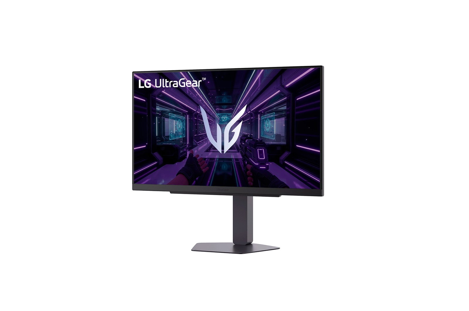 '+30 degree swivel monitor top view