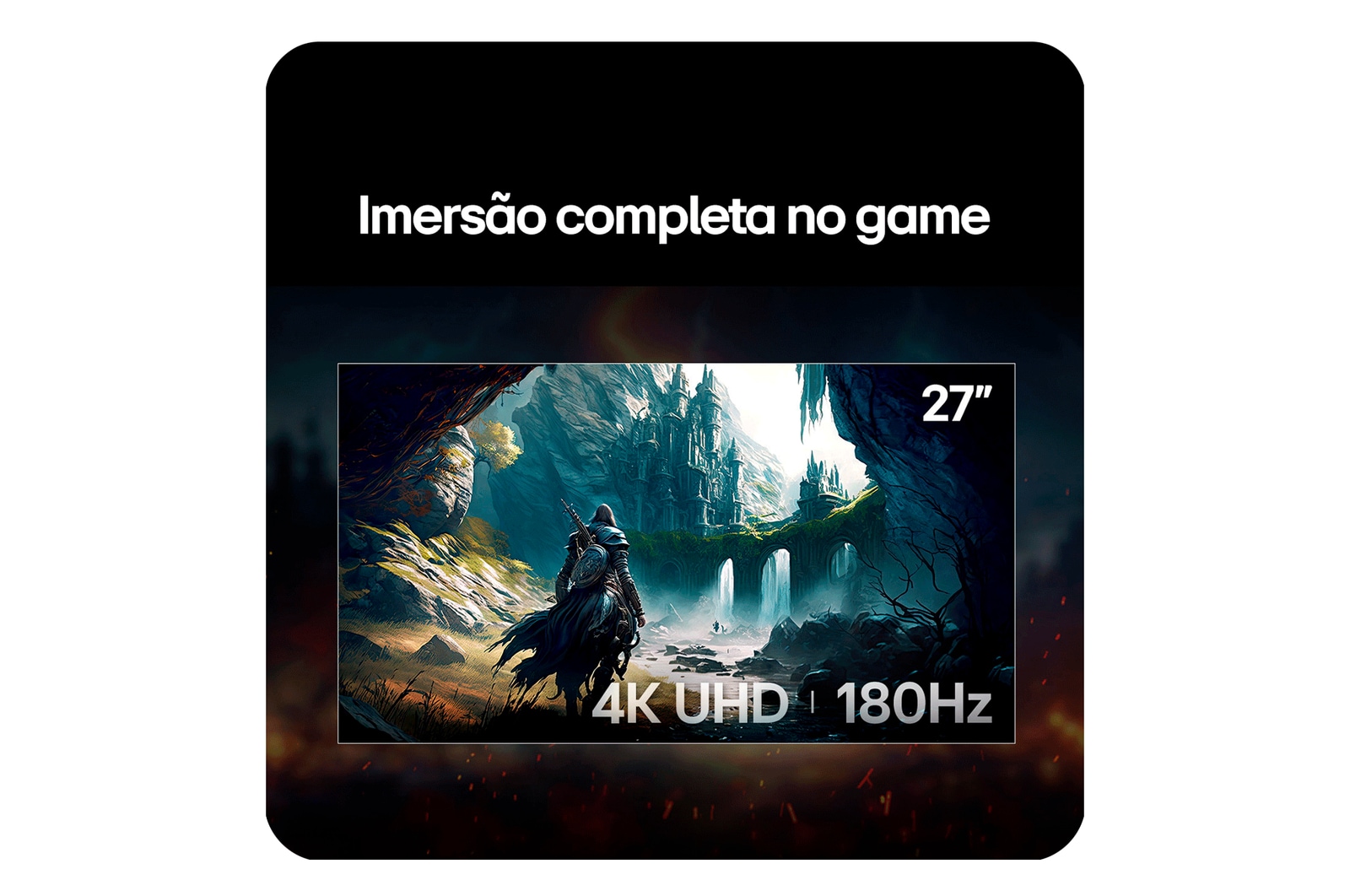 rear view with lights on